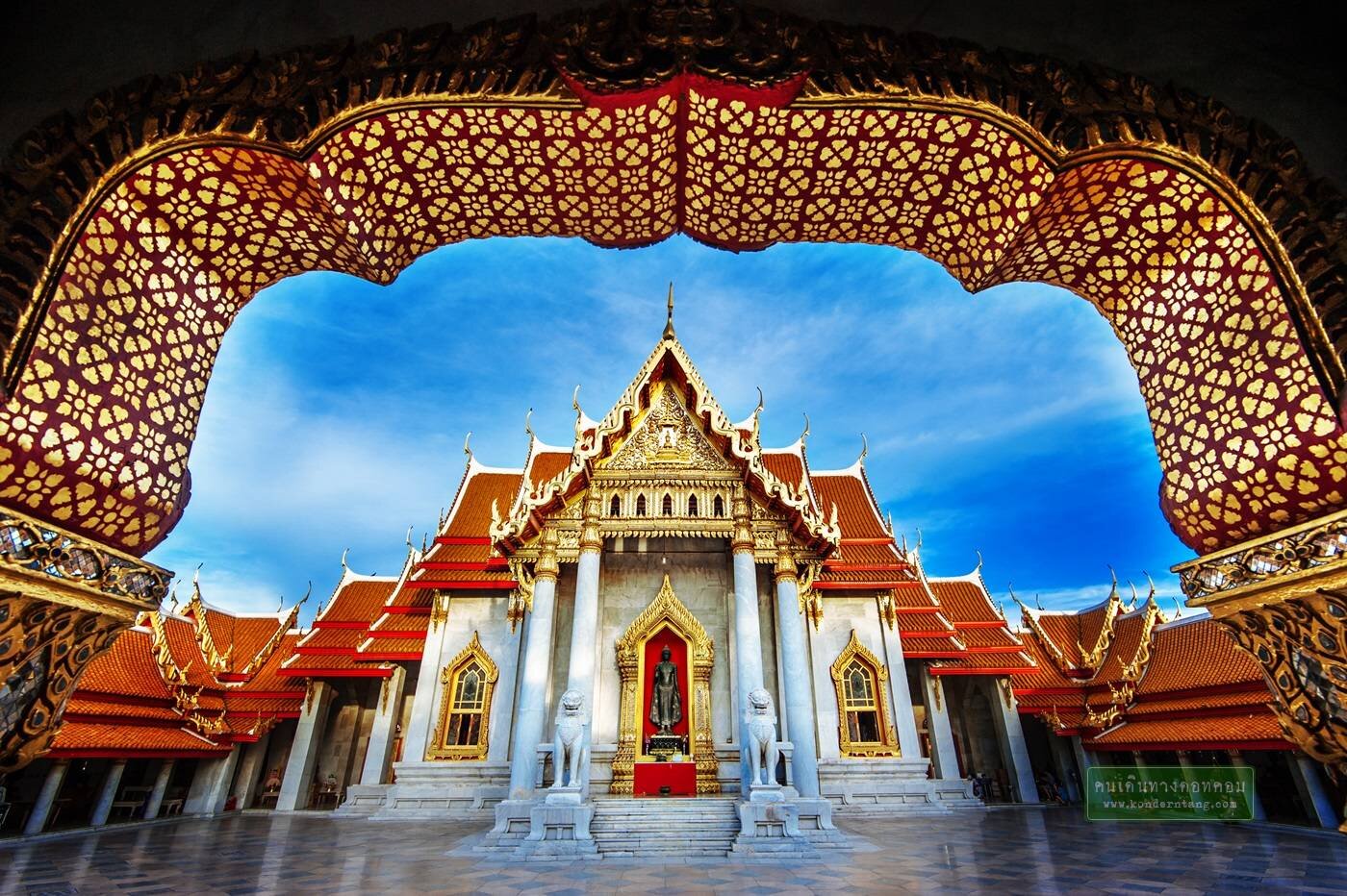 The Marble Temple, Wat Benchamabopitr Dusitvanaram Bangkok THAILAND