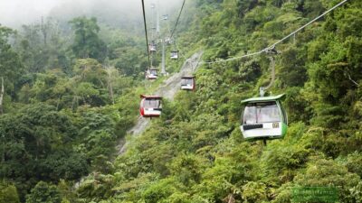 นั่งกระเช้าลอยฟ้าเที่ยวที่ เก็นติ้งไฮแลนด์