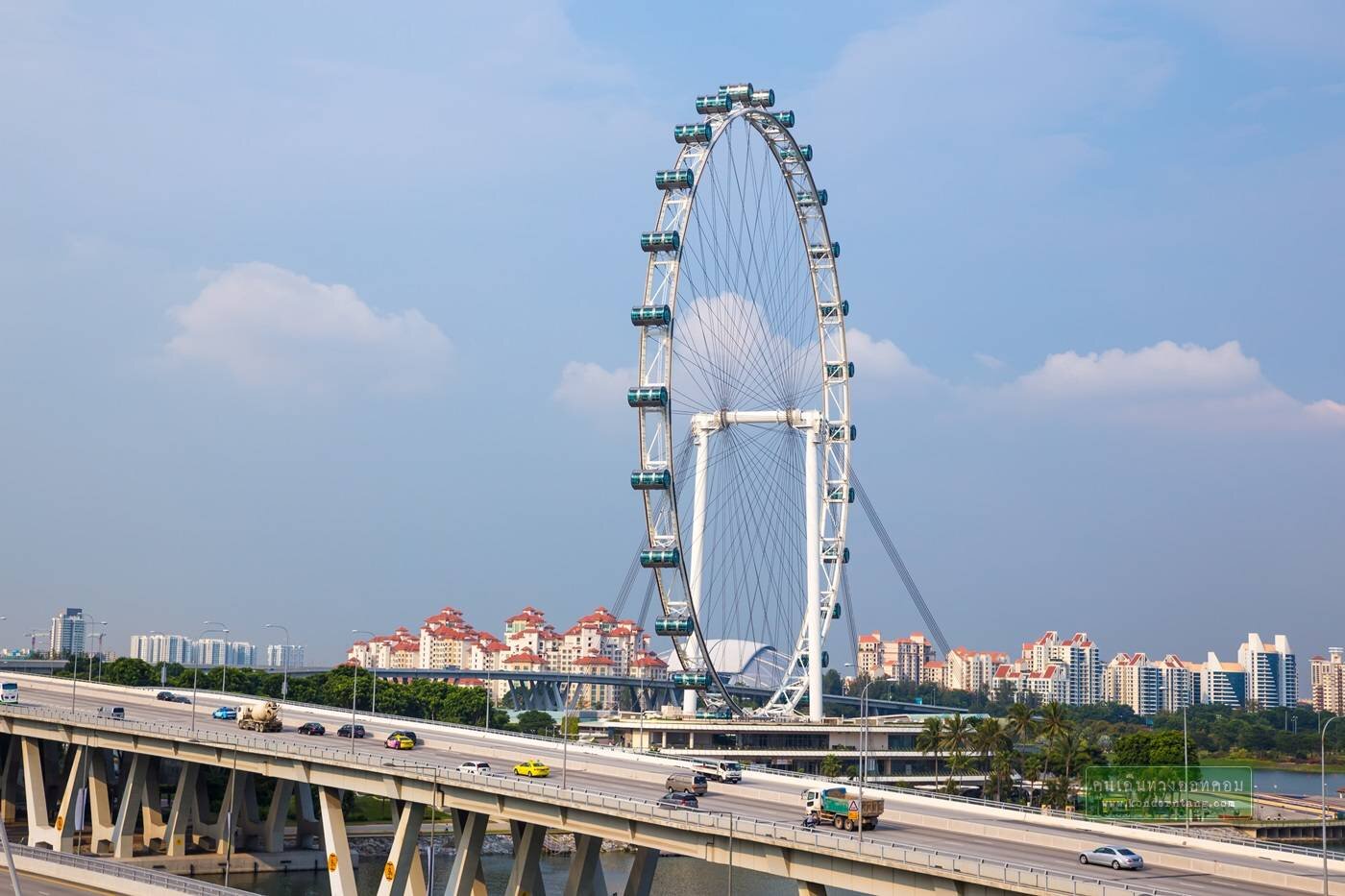 นั่งชิงช้าสวรรค์ชมวิวรอบเมืองในสิงคโปร์