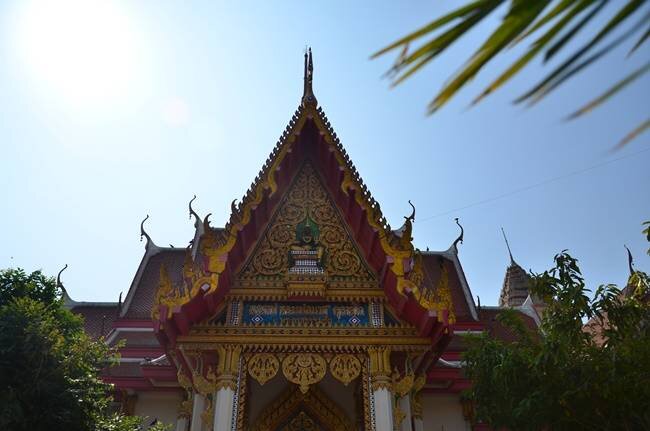 วัดทับกระดาน (วัดพุ่มพวง) จัดหวัดสุพรรณบุรี