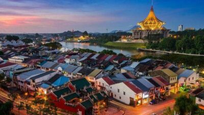 ตลาดสด กูชิง มาเลเซีย