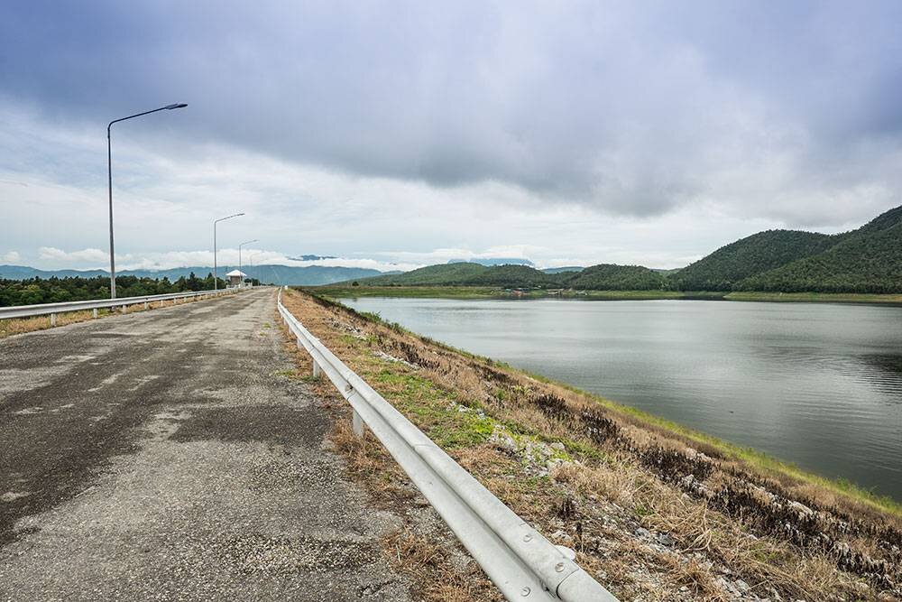 เขื่อนแม่งัดสมบูรณ์ชล เชียงใหม่ ประเทศไทย