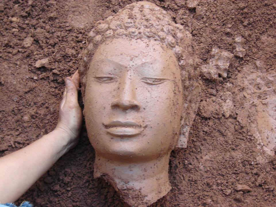 เมืองโบราณซับจำปา เมืองโบราณแห่งอารยธรรมทวารวดี 4 เมืองโบราณซับจำปา เมืองโบราณแห่งอารยธรรมทวารวดี